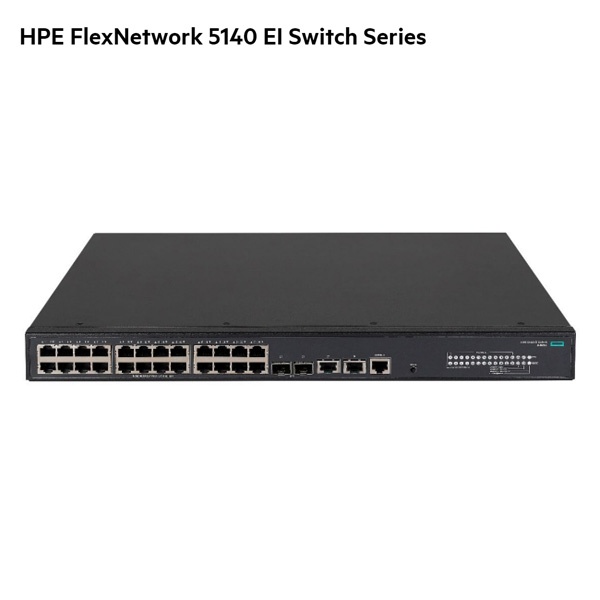 HPE FlexNetwork 5140 24G PoE+ 2SFP+ 2XGT (370W) EI Switch (JL823A)