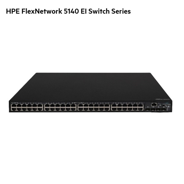 HPE FlexNetwork 5140 48G PoE+ 2SFP+ 2XGT (370W) EI Switch (JL825A)
