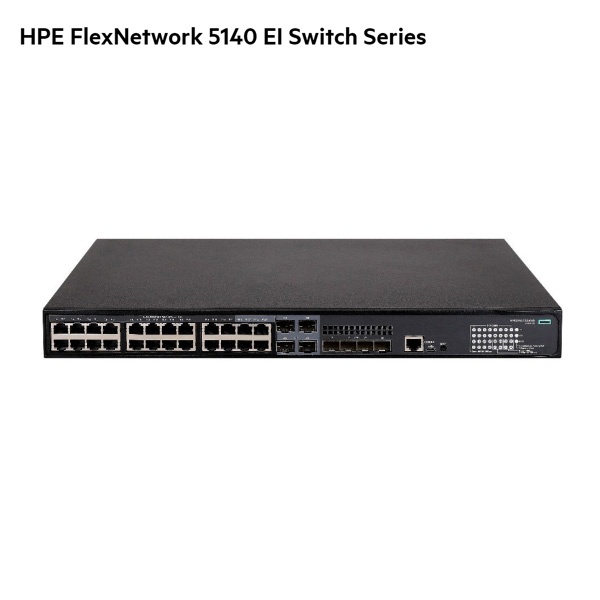 HPE FlexNetwork 5140 24G PoE+ 4SFP+ (370W) EI Switch (JL827A)