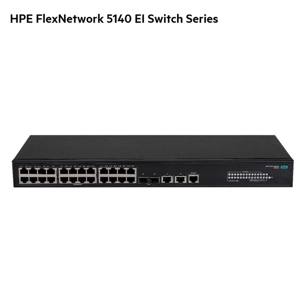 HPE FlexNetwork 5140 24G 2SFP+ 2XGT EI Switch (R8J41A)
